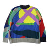 Sacai サカイ 21AW 21-02579M Kaws Jacquard knit カウズ ジャガード ニット マルチカラー系 4【極上美品】【中古】