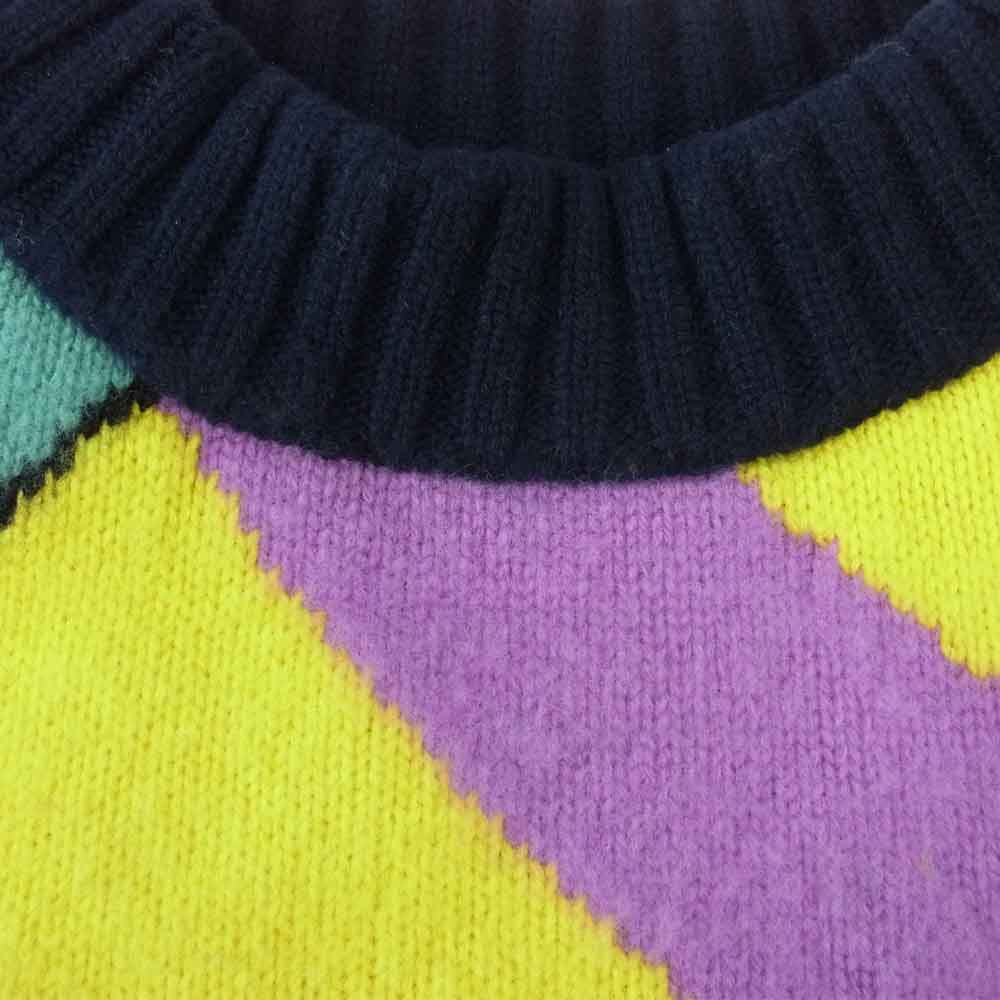 Sacai サカイ 21AW 21-02579M Kaws Jacquard knit カウズ ジャガード ニット マルチカラー系 4【極上美品】【中古】