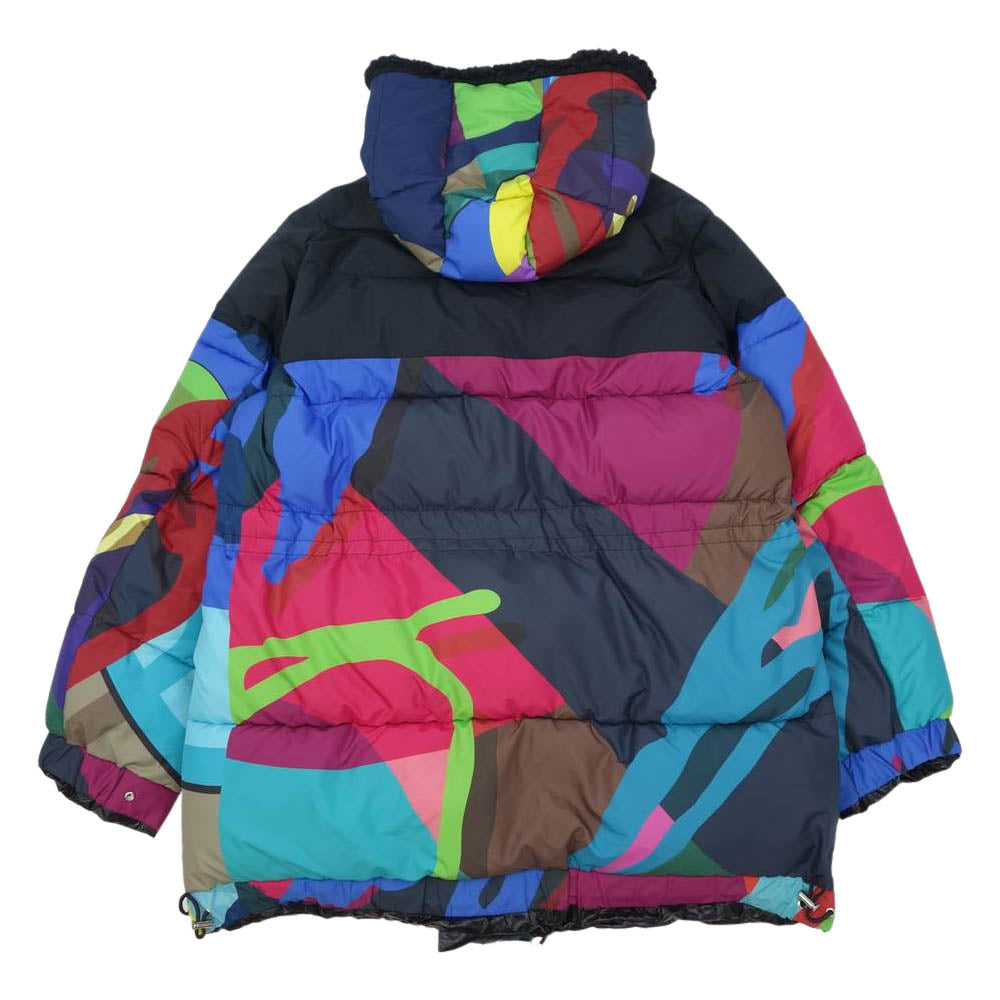 Sacai サカイ 21AW 21-02560M KAWS Padded Blouson カウズ パデッド コート マルチカラー系 4【極上美品】【中古】