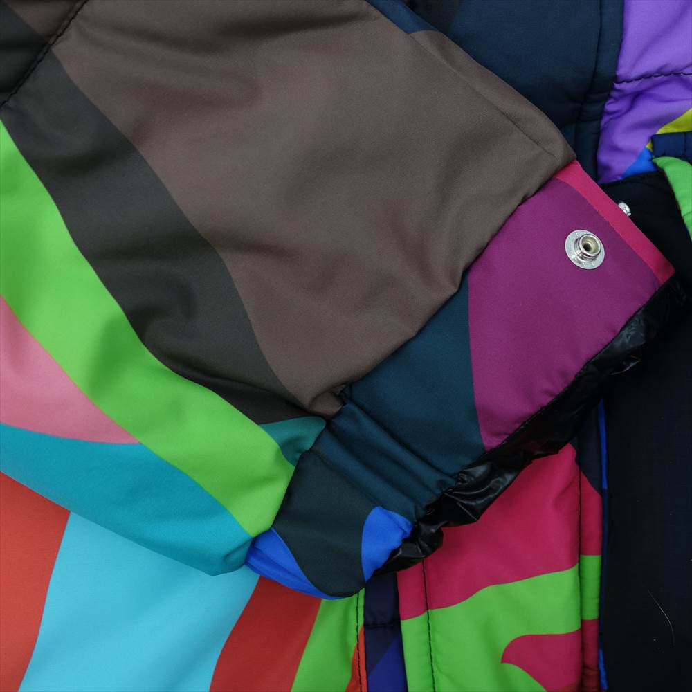 Sacai サカイ 21AW 21-02560M KAWS Padded Blouson カウズ パデッド コート マルチカラー系 4【極上美品】【中古】
