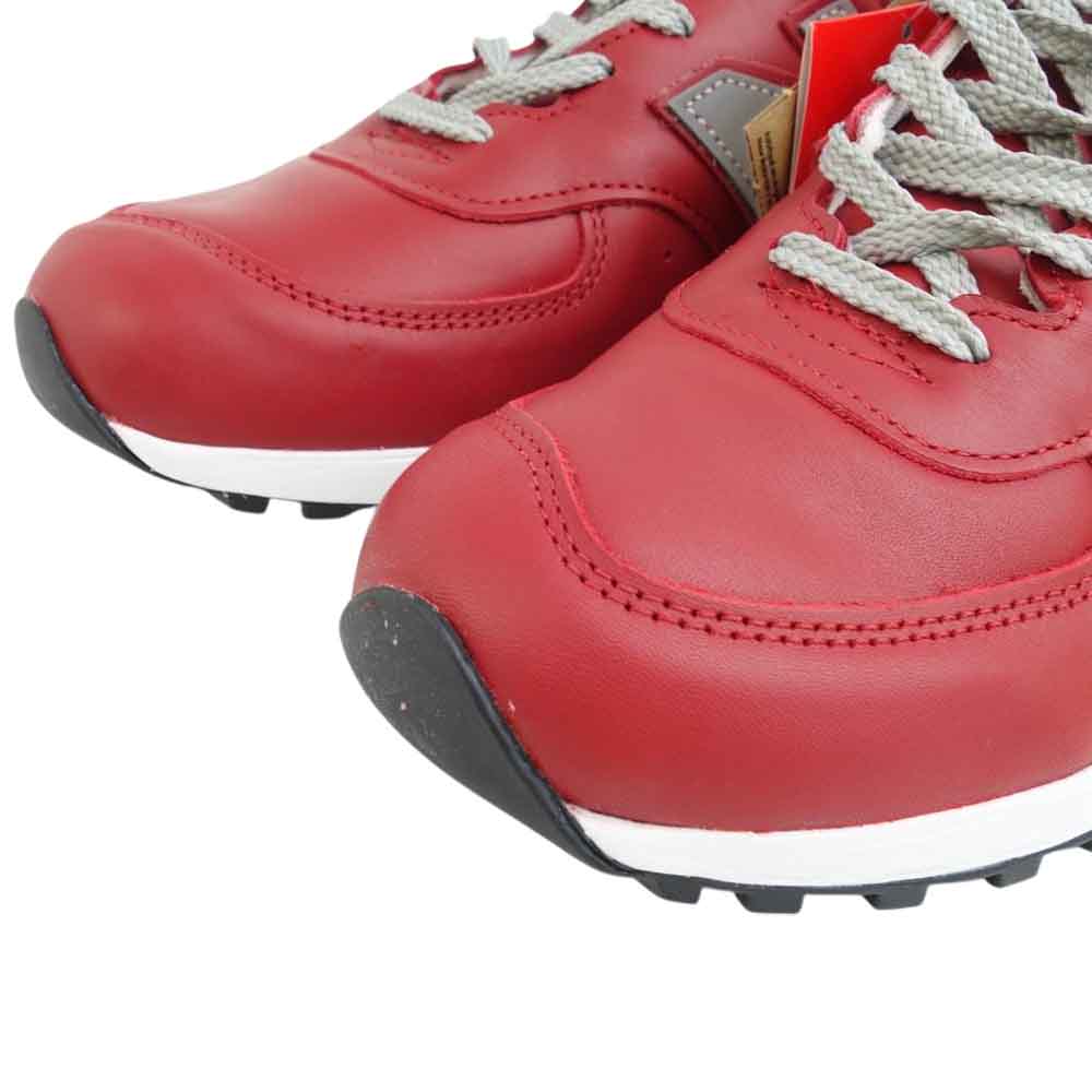 NEW BALANCE ニューバランス M576 RED ローカット スニーカー レッド系 25cm【新古品】【未使用】【中古】