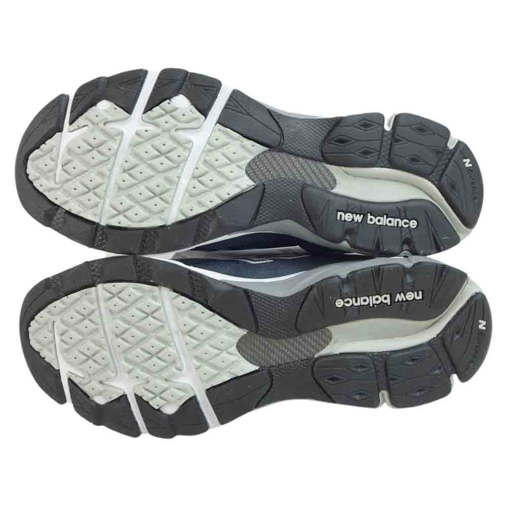 NEW BALANCE ニューバランス 未使用品 M990 NB3 ローカット スニーカー ネイビー系 26.5cm【極上美品】【中古】