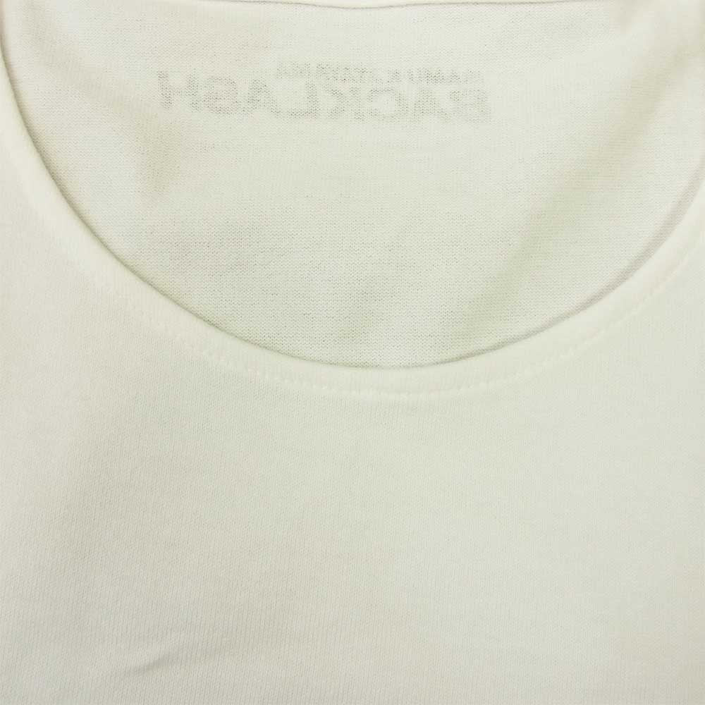 ISAMUKATAYAMA BACKLASH イサムカタヤマバックラッシュ A104-01 Limited edition 限定 長袖 Tシャツ ホワイト系 L【新古品】【未使用】【中古】