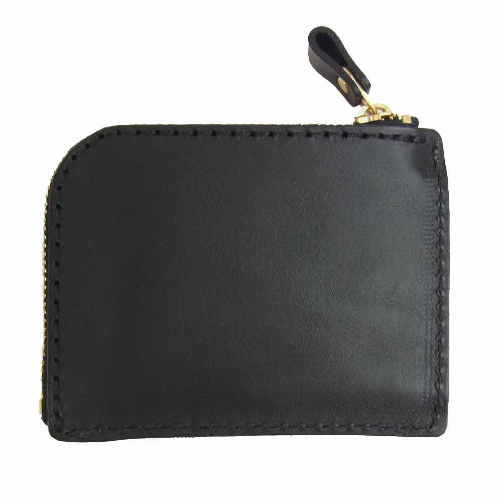 HERZ ヘルツ L字 ファスナー ミニ 財布 ブラック系【中古】 – ブランド