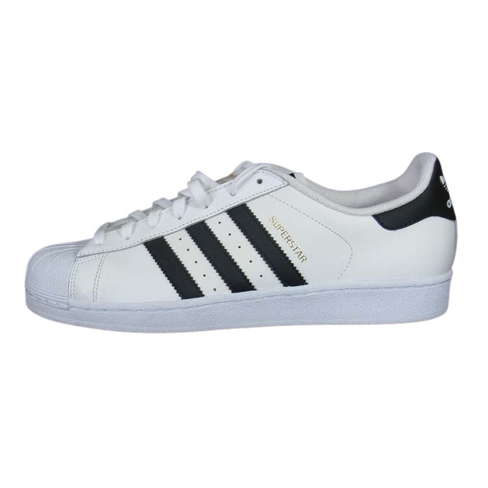 adidas アディダス C77124 SUPERSTAR FOUNDATION スーパースター スニーカー ホワイト系 28cm【極上美品】【中古】