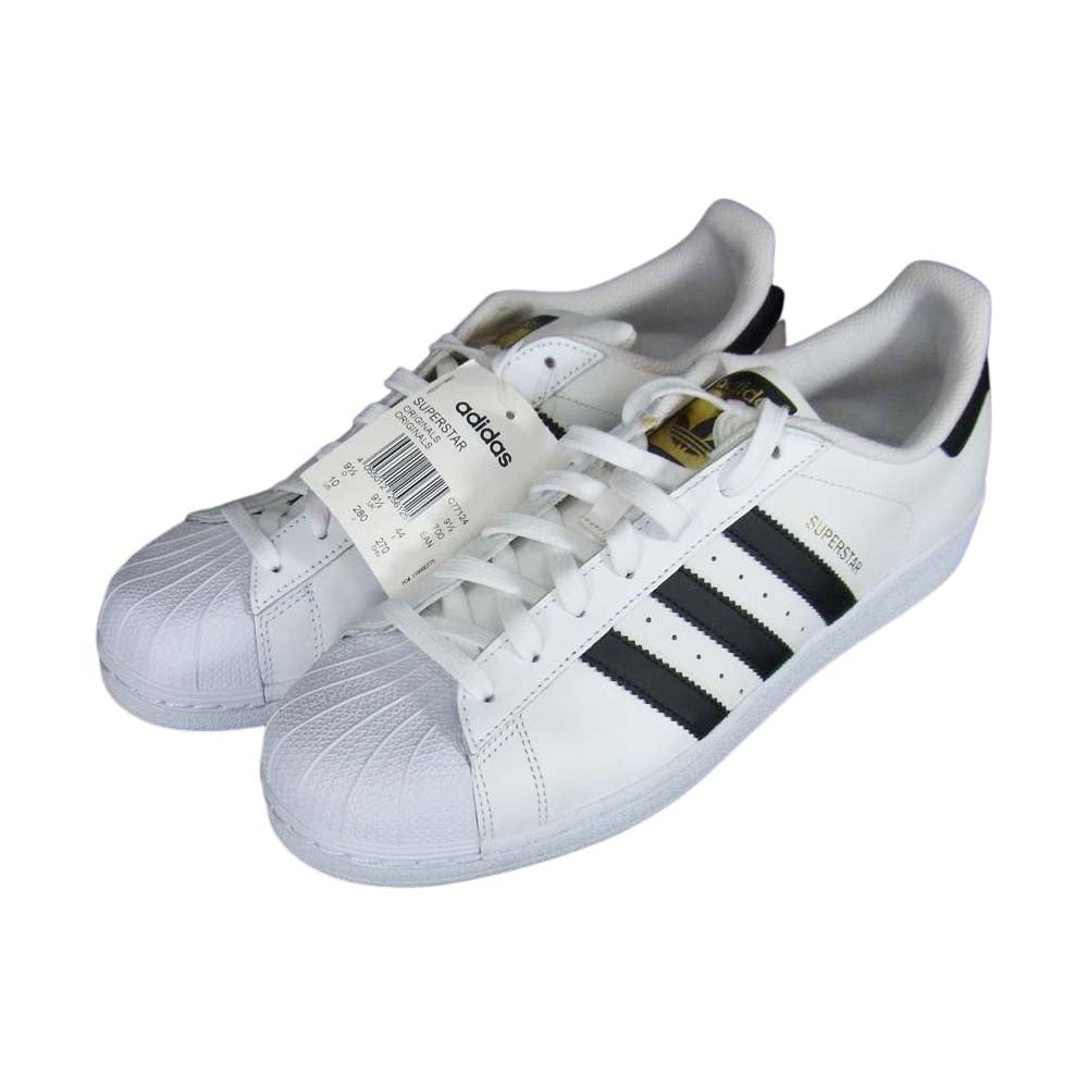 adidas アディダス C77124 SUPERSTAR FOUNDATION スーパースター スニーカー ホワイト系 28cm【極上美品】【中古】