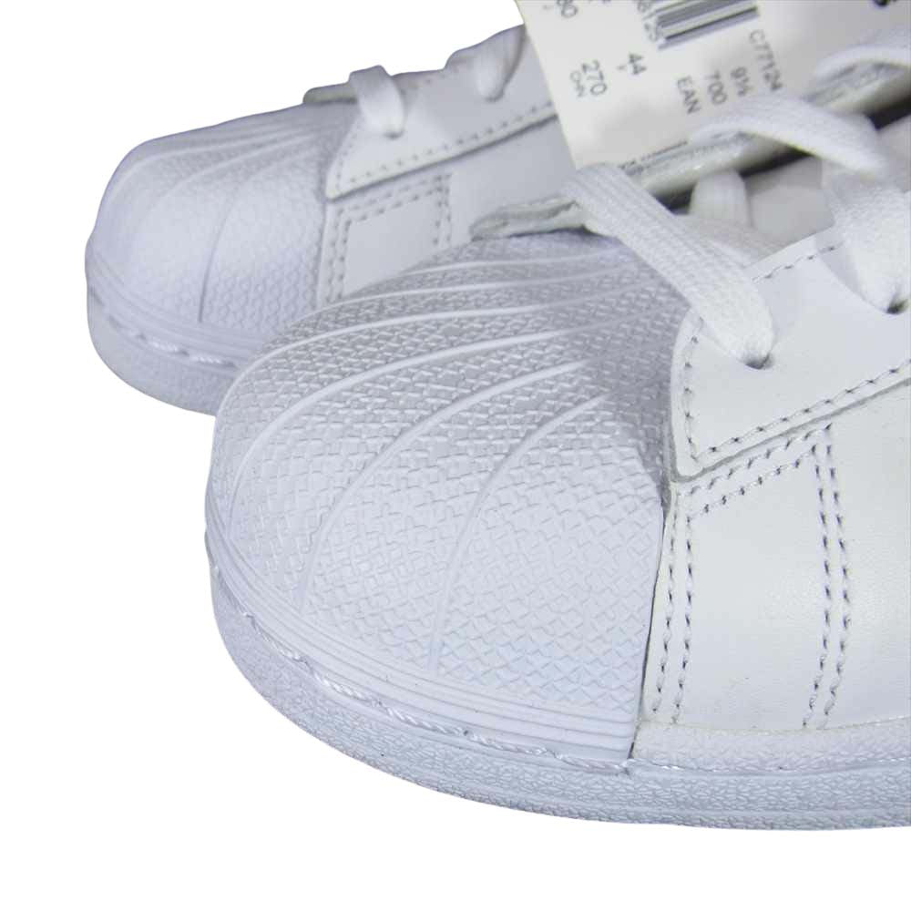 adidas アディダス C77124 SUPERSTAR FOUNDATION スーパースター スニーカー ホワイト系 28cm【極上美品】【中古】
