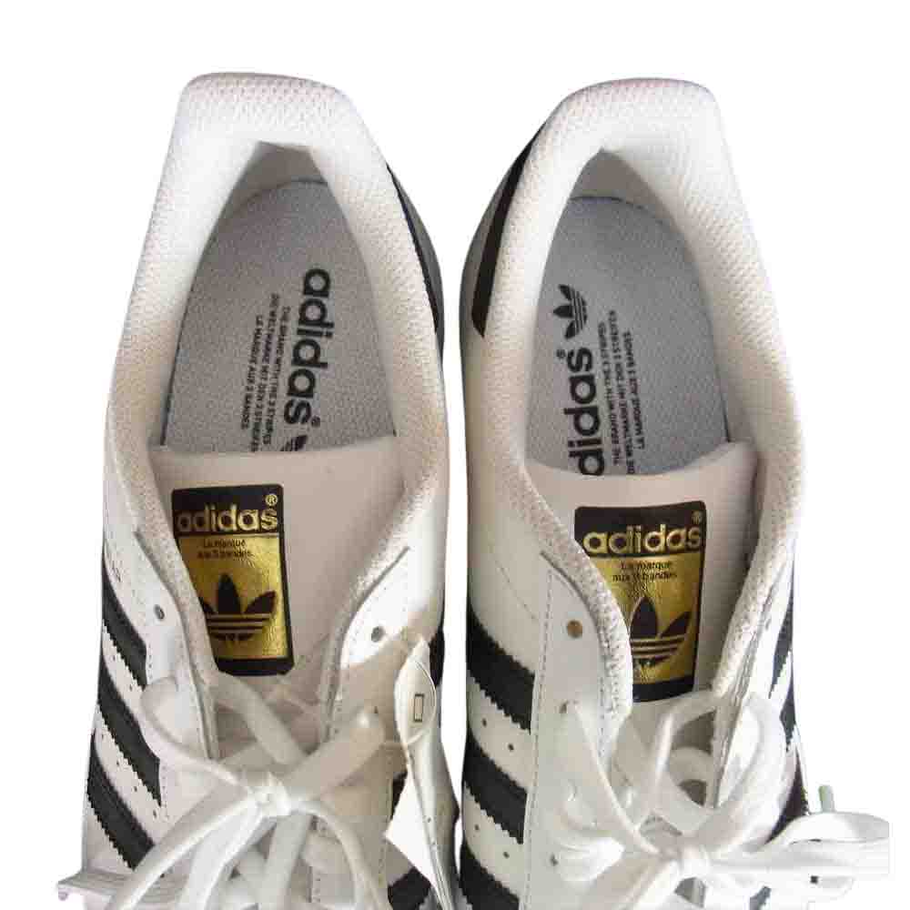 adidas アディダス C77124 SUPERSTAR FOUNDATION スーパースター スニーカー ホワイト系 28cm【極上美品】【中古】