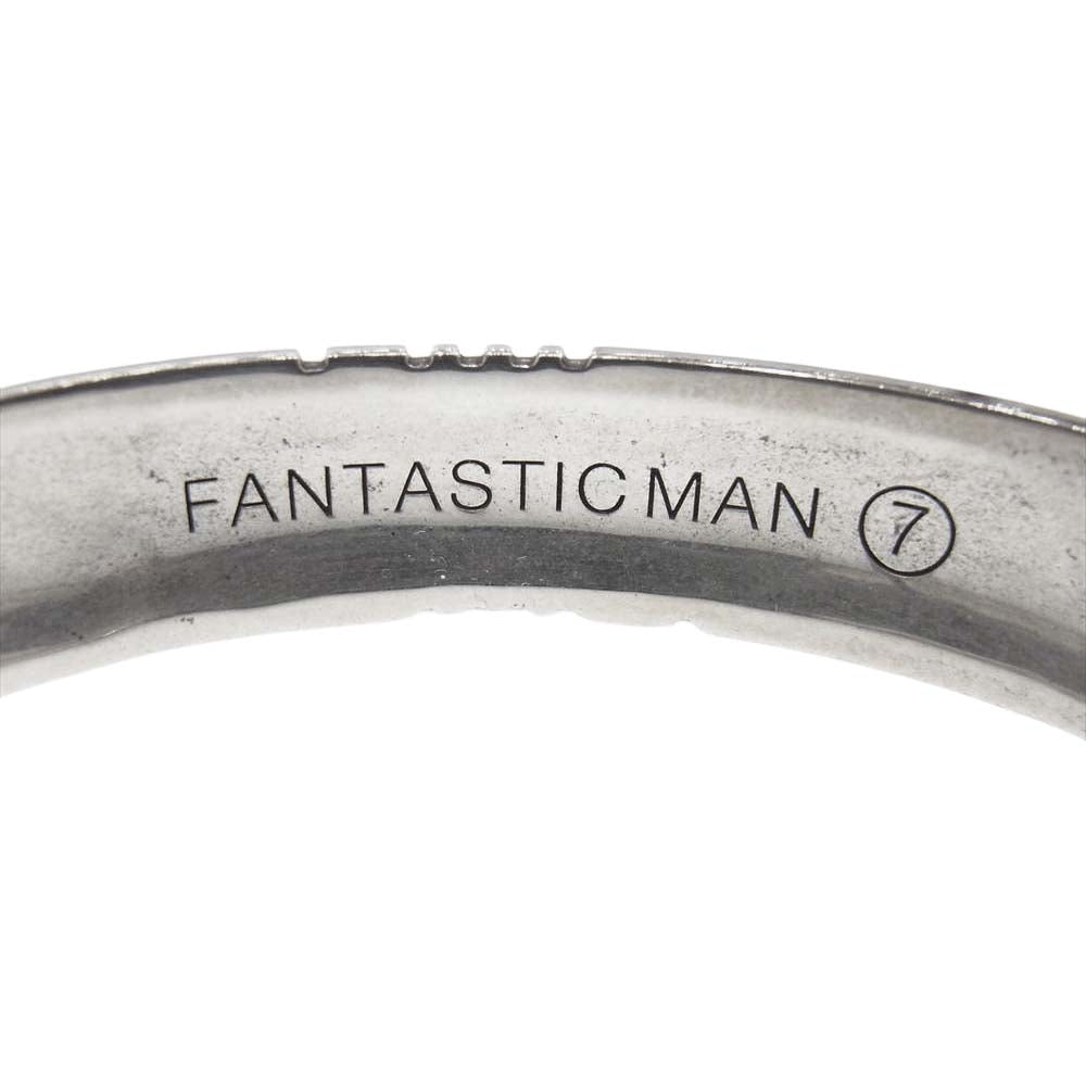 FANTASTIC MAN ファンタスティックマン スタンプワーク バングル シルバー系【中古】
