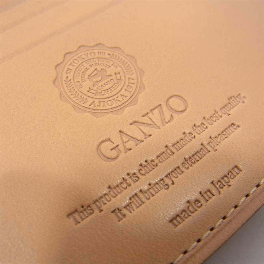 GANZO ガンゾ 0057637 CORDOVAN コードバン 名刺入れ ブラック系【中古】
