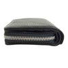 CHROME HEARTS クロムハーツ（原本有） SQ ZIP BILL スクエア ジップ ビル レザー ウォレット ブラック系【中古】