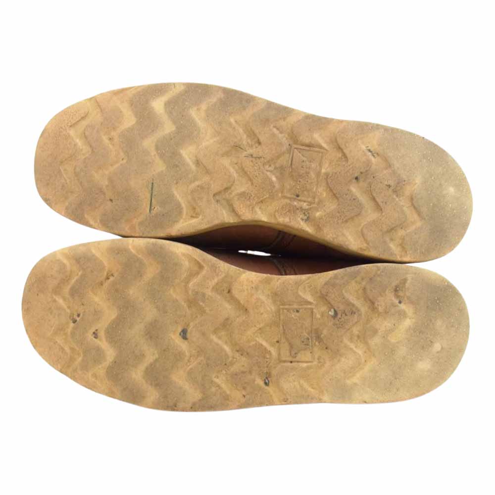 RED WING レッドウィング 犬刻印 モックトゥ ブーツ ブラウン系 サイズ表記無し【中古】