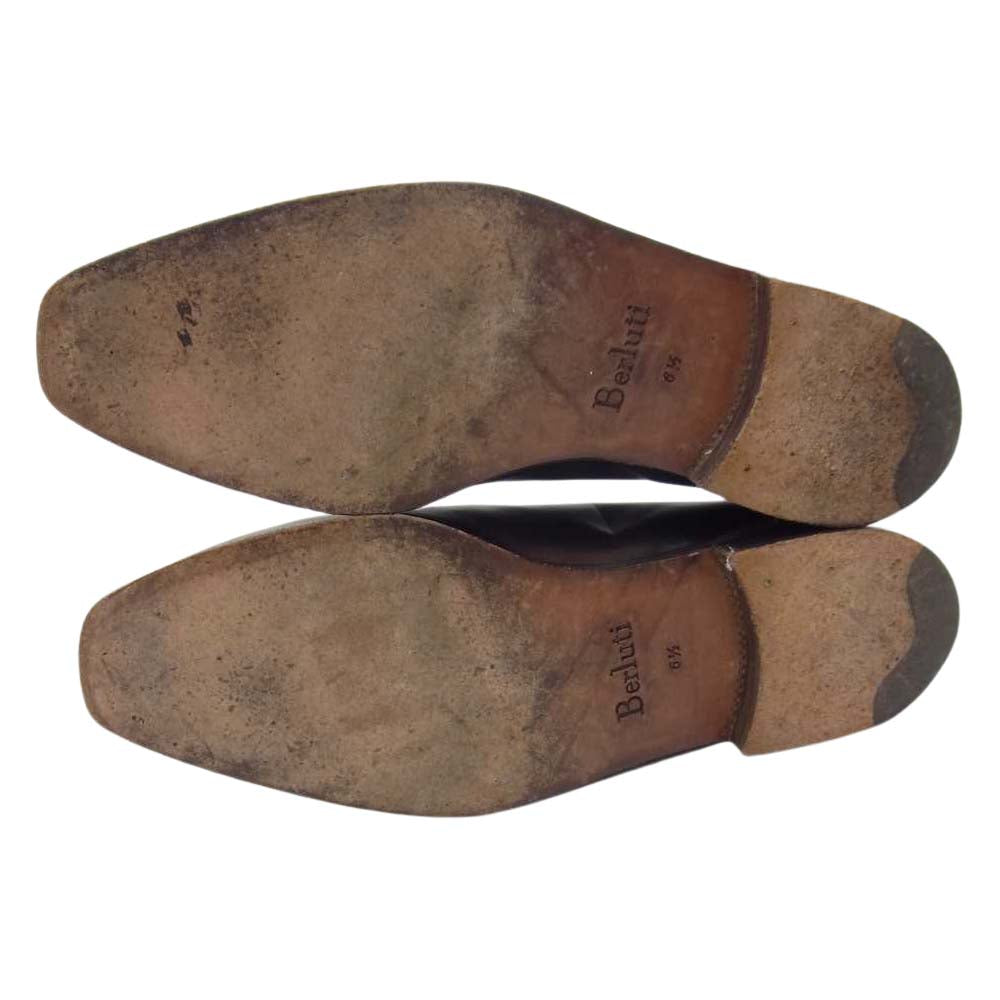 Berluti ベルルッティ アレッサンドロ ホールカット シューズ ブラウン系 6 1/2【中古】