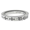CHROME HEARTS クロムハーツ（原本有） 3mm SPACER FUCK スペーサーリング 13号【中古】