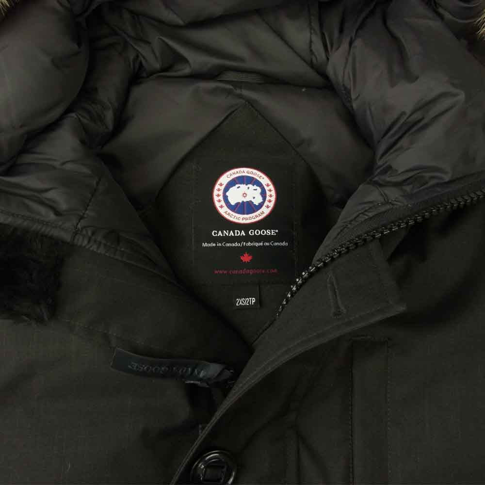 CANADA GOOSE カナダグース 3481JMB CRESTON EDIFICE エディフィス別注 ダウン ジャケット ブラック系 2XS【中古】