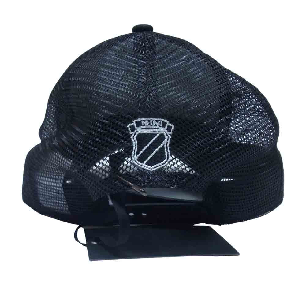 NUMBER(N)INE ナンバーナイン BH1NNE003 xNEWERA MESH CAP メッシュ キャップ ニューエラ ブラック系【中古】