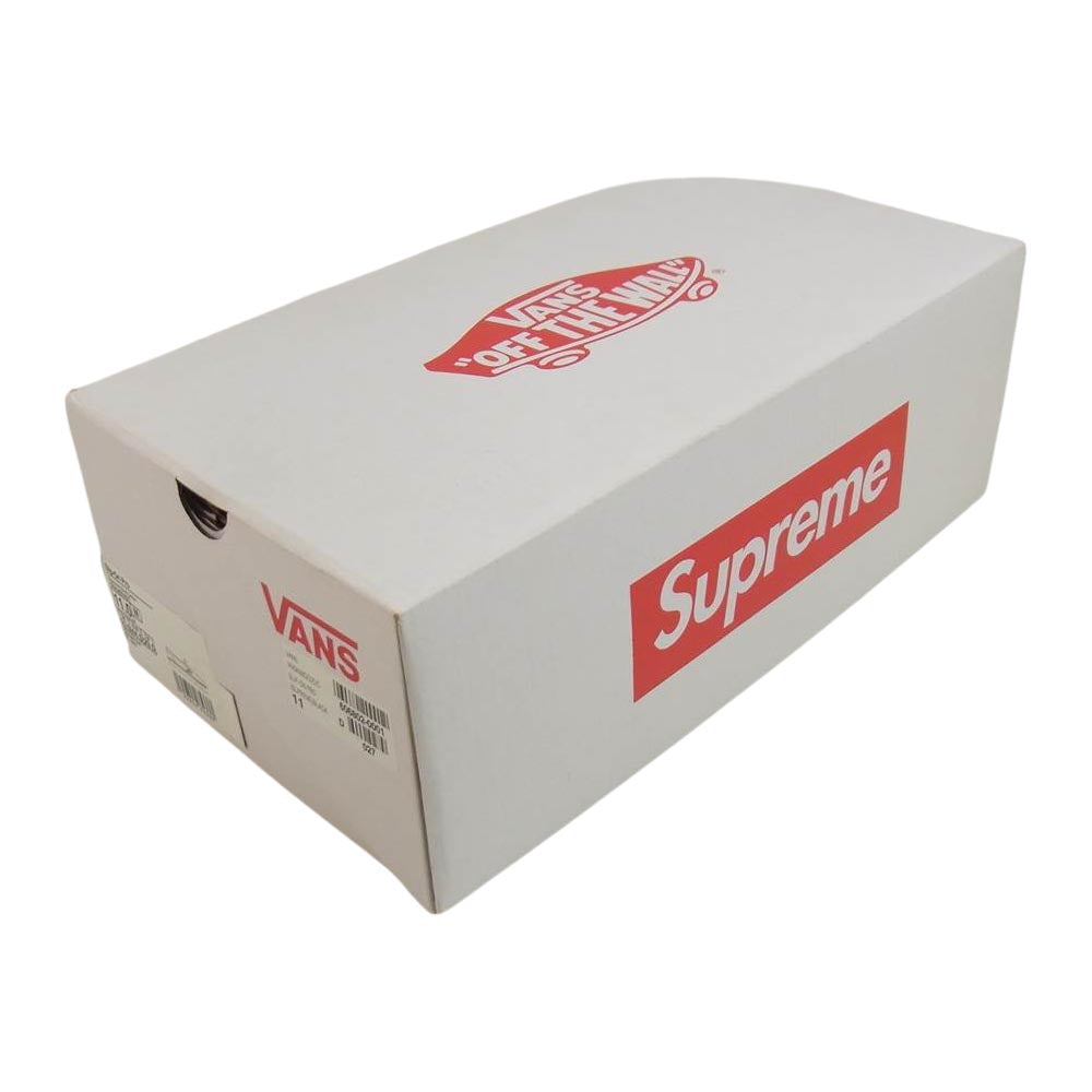 Supreme シュプリーム 20SS VN0A38DD2DC × VANS Hole Punch Denim Slip-On Pro ホール パンチ デニム スリッポン プロ ブラック系 29cm【新古品】【未使用】【中古】