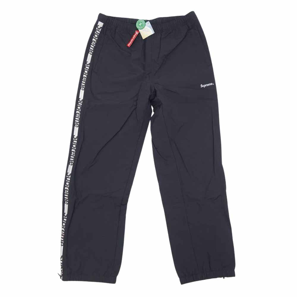 Supreme シュプリーム 21SS Reflective Zip Track Pant リフレクティブ ジップ トラック パンツ ブラック系 M【新古品】【未使用】【中古】