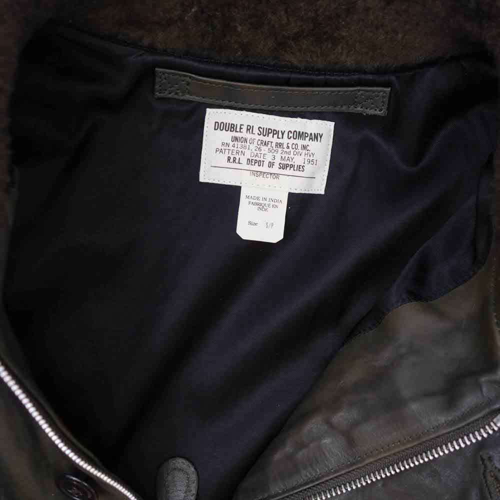 RRL ダブルアールエル N-1 Leather Deck Jacket ヴィンテージ加工