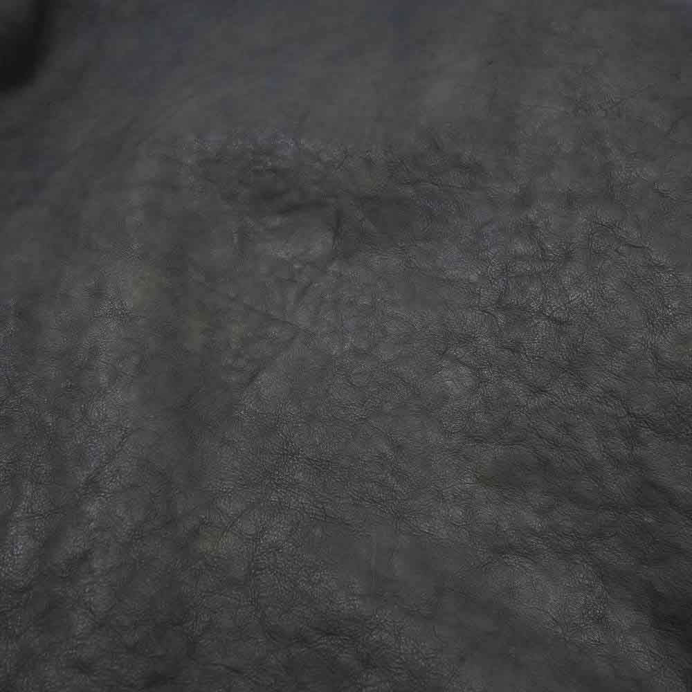RRL ダブルアールエル N-1 Leather Deck Jacket ヴィンテージ加工 シェアリング レザー デッキ ジャケット ブラウン系 S/P【美品】【中古】