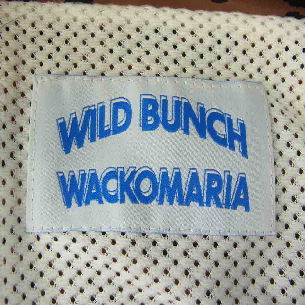WACKO MARIA ワコマリア × WILDBUNCH ワイルドバンチ LEOPARD TRACK JACKET レオパード トラック ジャケット Sサイズ ブラウン系 S【中古】