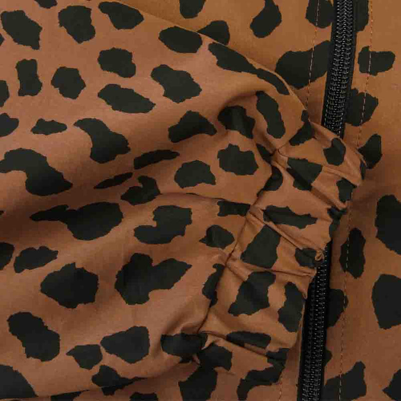 WACKO MARIA ワコマリア × WILDBUNCH ワイルドバンチ LEOPARD TRACK JACKET レオパード トラック ジャケット  Sサイズ ブラウン系 S【中古】