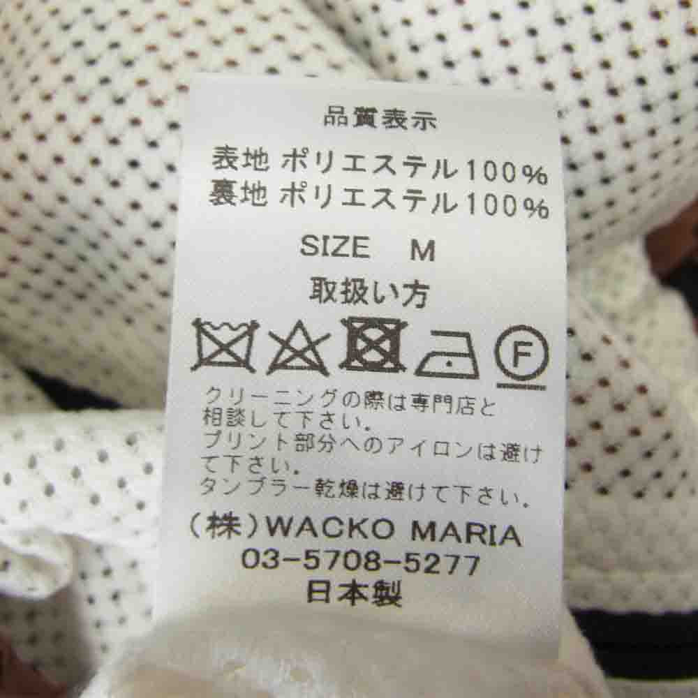 WACKO MARIA ワコマリア 21AW × WILDBUNCH ワイルドバンチ LEOPARD TRACK JACKET レオパード トラック ジャケット Mサイズ ブラウン系 M【中古】