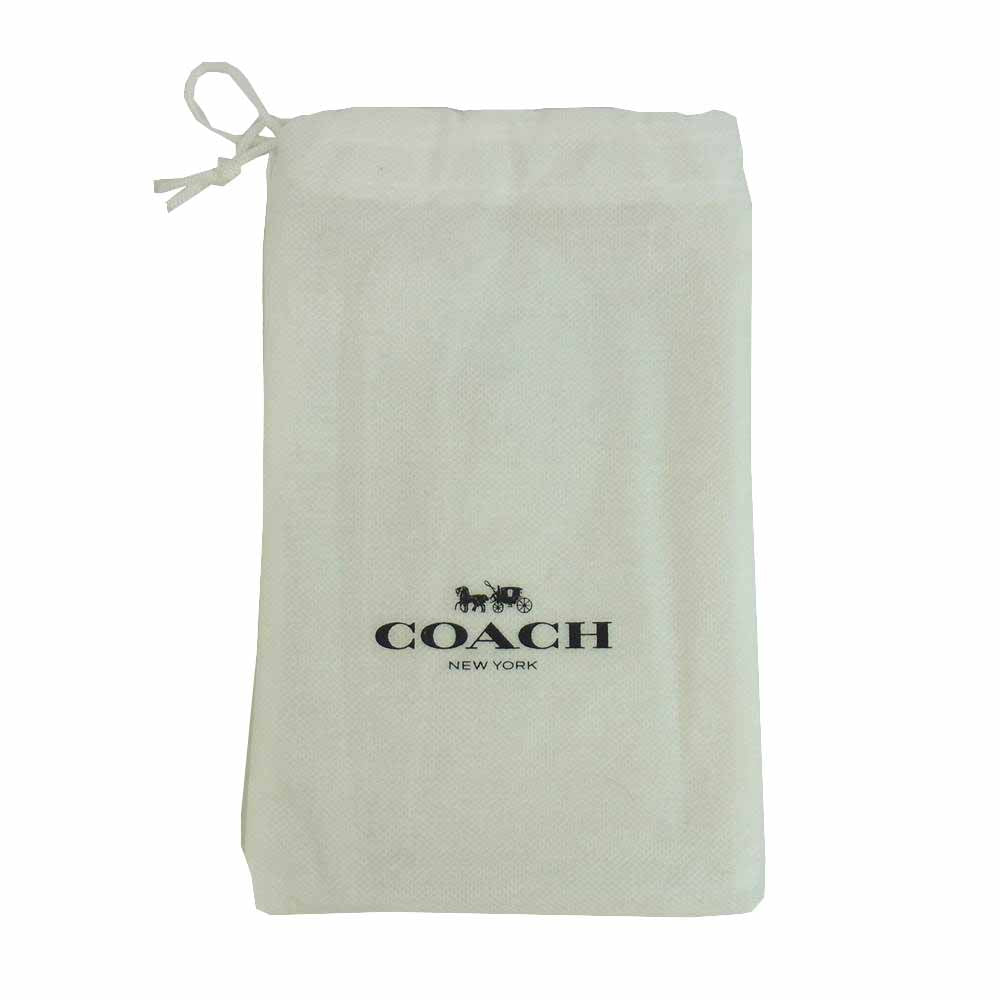 COACH コーチ F37892 F37892 ジップ カードケース グレー系【中古】