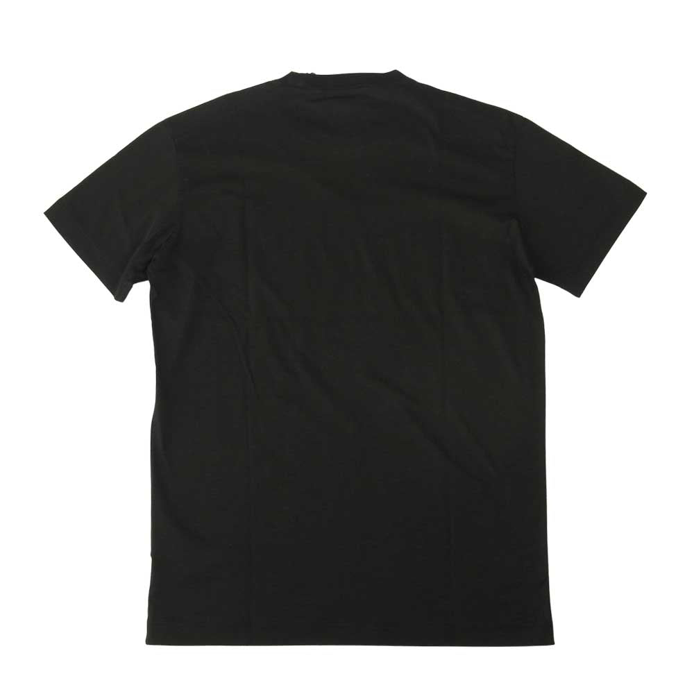 DSQUARED2 ディースクエアード S74GD0829 ロゴ クルーネック 半袖 Tシャツ ブラック系 S【新古品】【未使用】【中古】