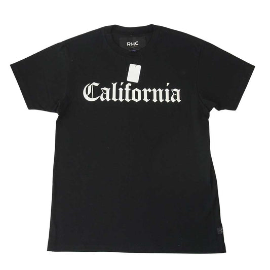Ron Herman ロンハーマン RHC California プリント Tシャツ ブラック系 M【中古】