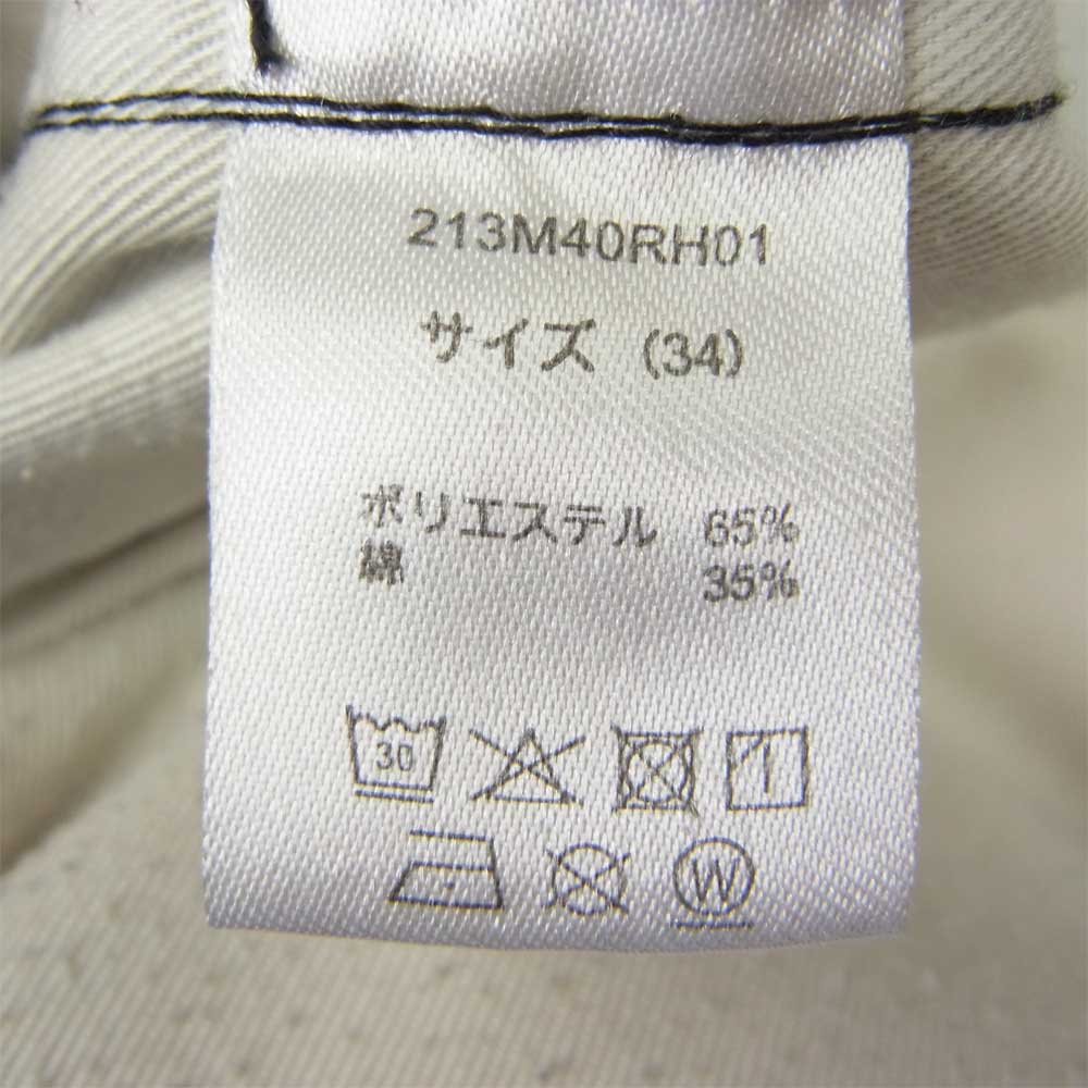 Ron Herman ロンハーマン 213M40RH01 × Dickies ディッキーズ チノ ワーク パンツ ブラック ブラック系 34【中古】