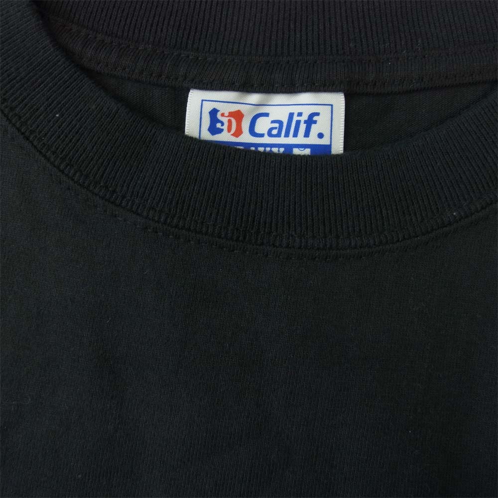STANDARD CALIFORNIA スタンダードカリフォルニア SD HEAVYWEIGHT NEON SIGN LOGO T ヘビーウエイト ネオンサイン ロゴ 半袖 Tシャツ ブラック系 L【新古品】【未使用】【中古】