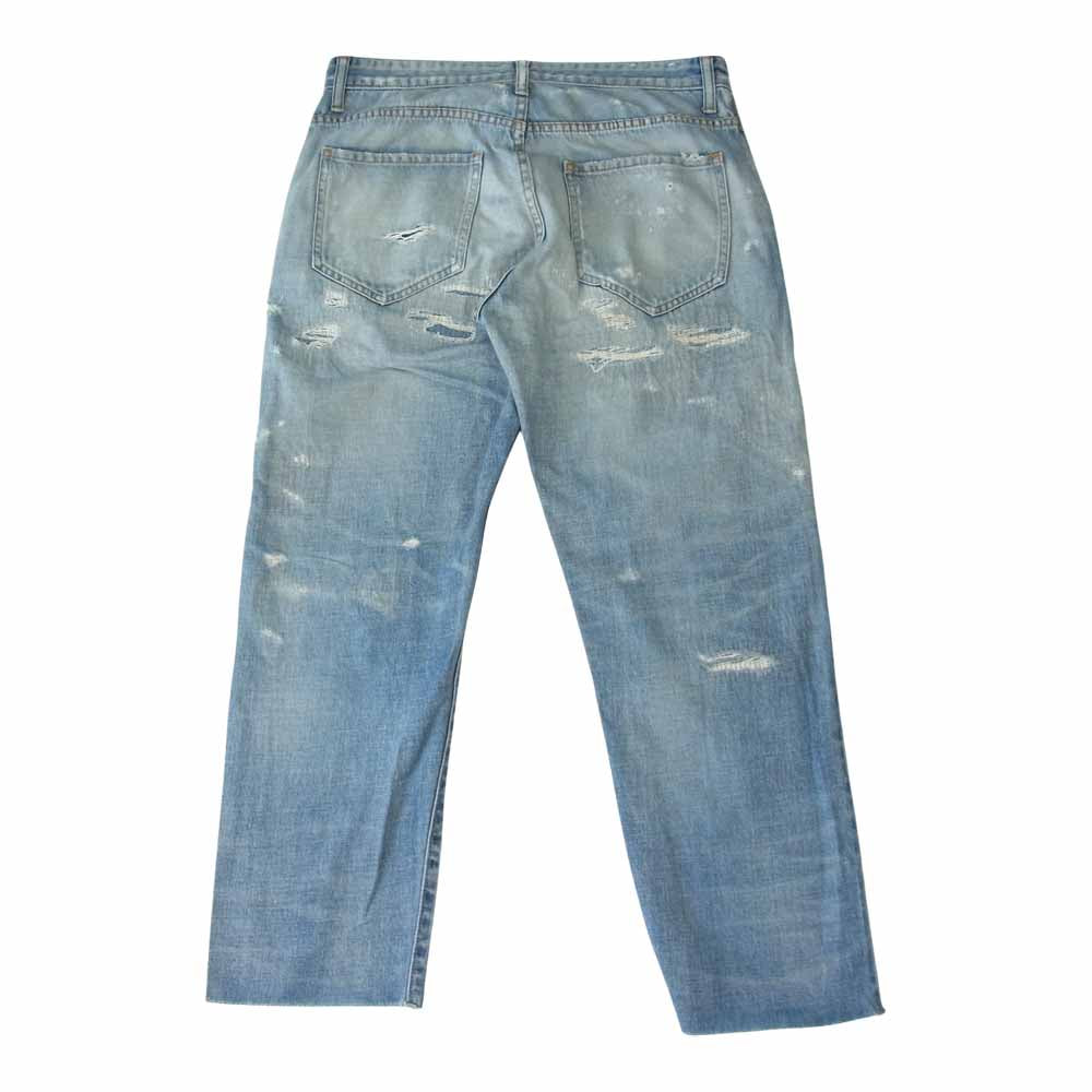 Ron Herman ロンハーマン EDRH-17SS-002 EDIT エディット DENIM PANTS ダメージ加工 デニム パンツ インディゴブルー系 3【中古】