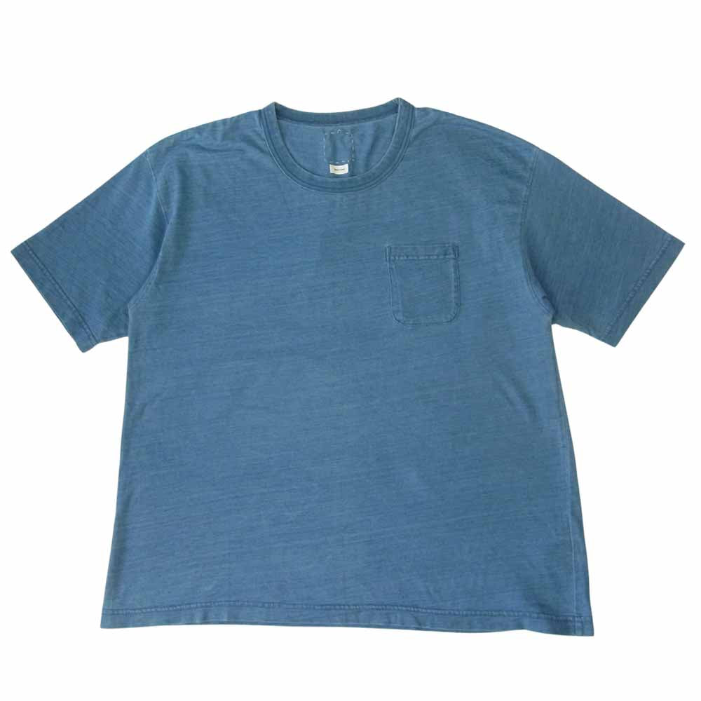 VISVIM ビズビム 0120305010002 AMPLUS TEE S/S アンプラス 半袖 Tシャツ ブルー系 2【中古】