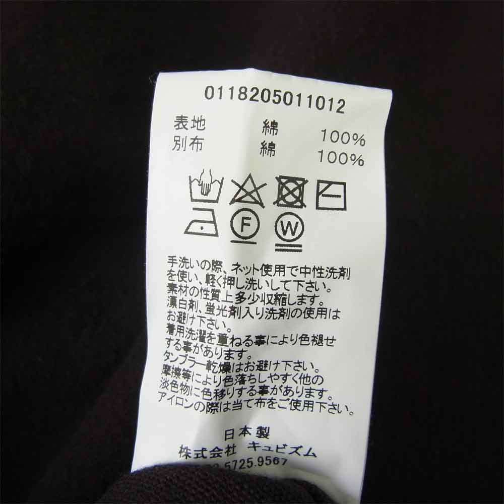 VISVIM ビズビム 18AW 0118205011012 LHAMO SHIRT NELL DESI COTTON ネル ラモ シャツ カーディガン ブラウン系 2【中古】