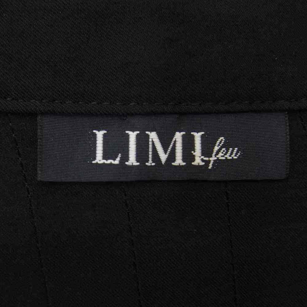 LIMI feu リミフゥ LX-B13-206 ピンタック 着物 キモノ レーヨン 半袖 シャツ ブラック系 S【中古】