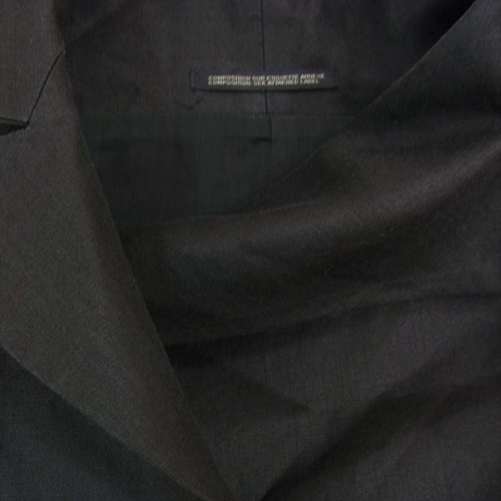Yohji Yamamoto ヨウジヤマモト FEMME FY-J07-301 ファム 変形 リネン ジャケット ブラック系 2【中古】
