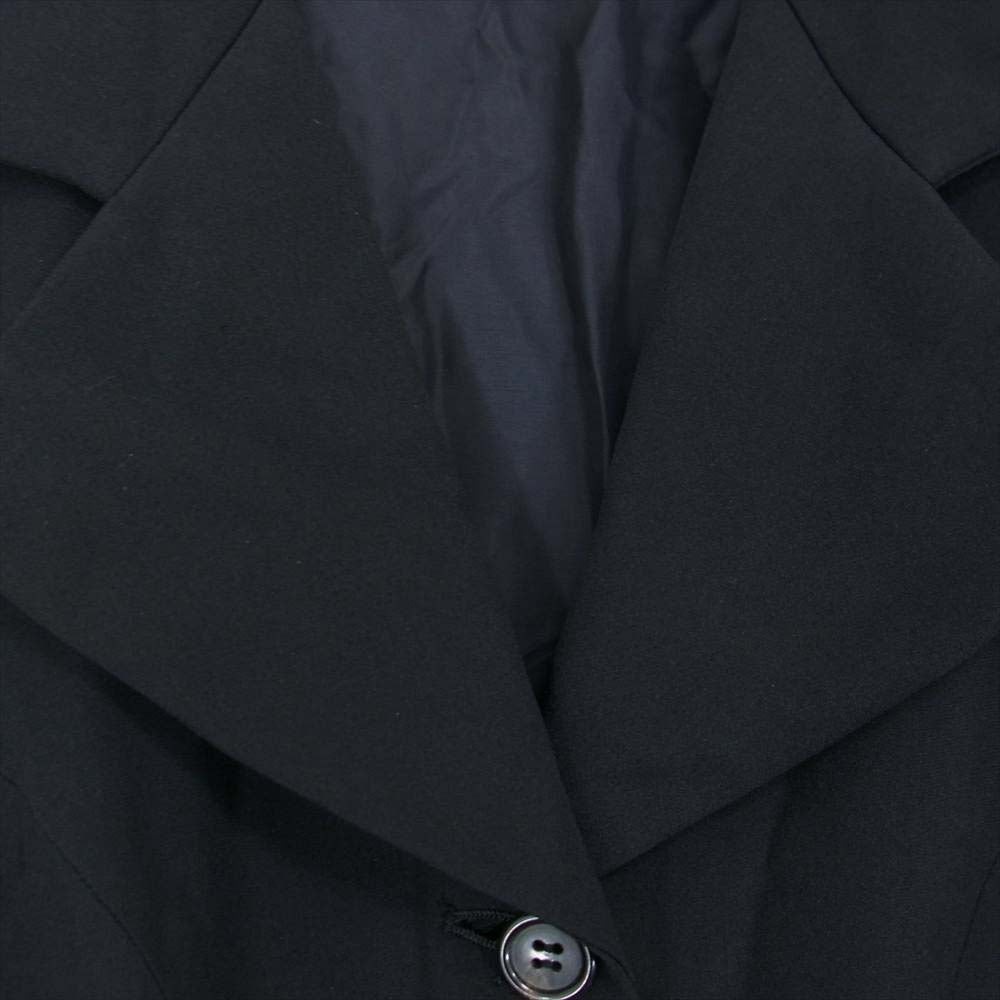 Yohji Yamamoto ヨウジヤマモト FEMME FU-J33-426 ファム シルク100％ 裏地キルティング 4B ジャケット ブラック系 2【中古】