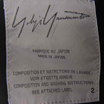 Yohji Yamamoto ヨウジヤマモト FEMME FE-J03-112 ファム 4B ウールトロピカル ボックスシルエット ジャケット ブラック系 2【中古】
