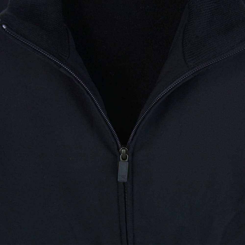Yohji Yamamoto ヨウジヤマモト Y-3 ワイスリー 502847 袖ロゴ 刺繍 トラック ジャケット 中国製 ブラック系 M【中古】