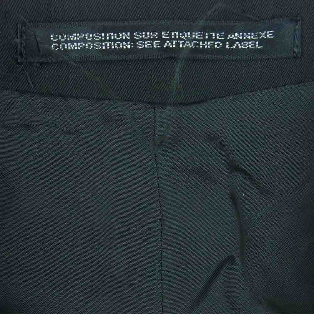 Yohji Yamamoto ヨウジヤマモト FX-J23-116 FEMME ファム バックジップ ダブルブレスド 変形 ショート ジャケット ブラック系 2【中古】