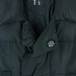 Yohji Yamamoto ヨウジヤマモト YE-J17-908 Y's ワイズ ドローコード ダウン ジャケット 日本製 ブラック系 1【中古】