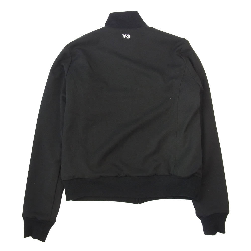 Yohji Yamamoto ヨウジヤマモト Y-3 ワイスリー アーカイブ 杖村さえ子 女優バックプリント リバーシブル トラック ジャケット ブラック系 ホワイト系 M【中古】
