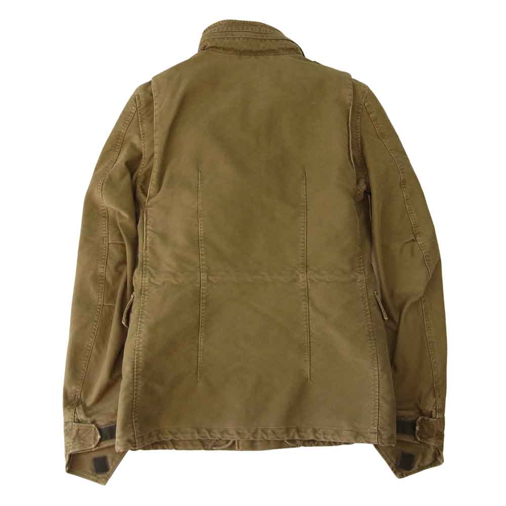 AKM エイケイエム M-65 cold weather ボアライナー付き ミリタリー フィールド ジャケット カーキ系 M【中古】