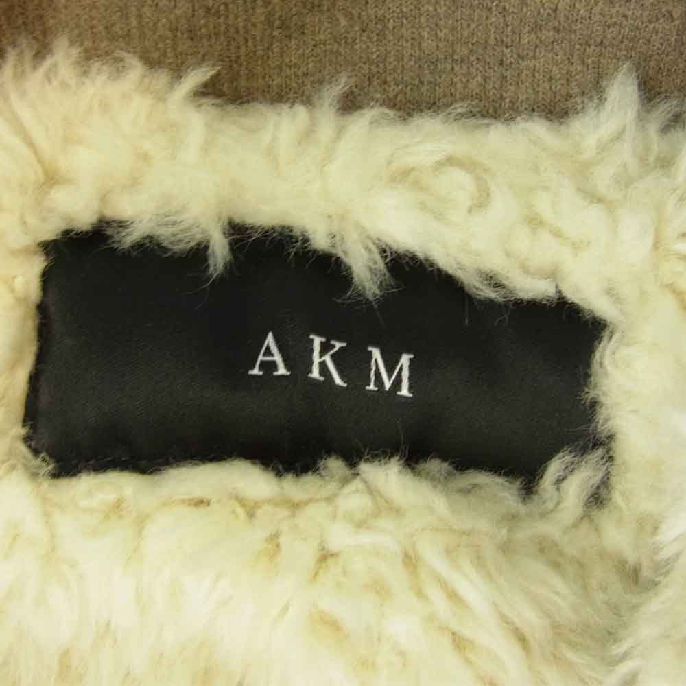 AKM エイケイエム M-65 cold weather ボアライナー付き ミリタリー フィールド ジャケット カーキ系 M【中古】