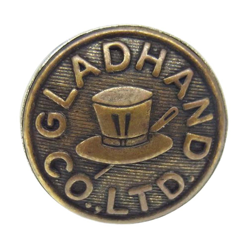 GLADHAND & Co. グラッドハンド BUTTON RING HAT ハット ボタン リング シルバー系【中古】