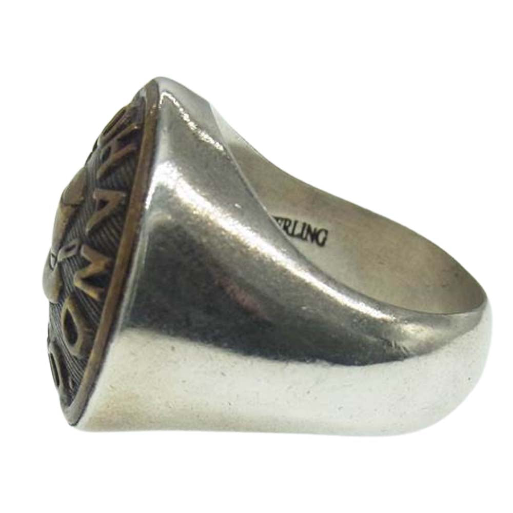 GLADHAND & Co. グラッドハンド BUTTON RING HAT ハット ボタン リング シルバー系【中古】