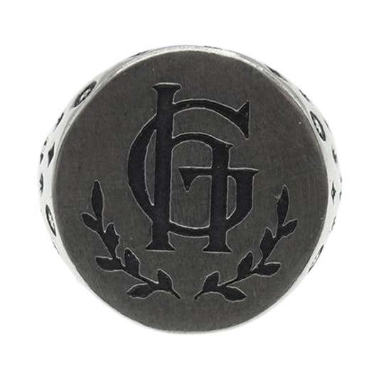 GLADHAND & Co. グラッドハンド FAMILY CREST GHロゴ リング シルバー系【中古】