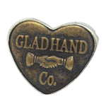 GLADHAND & Co. グラッドハンド BUTTON RING Heart SMALL ハート ボタン リング スモール シルバー系 11号【中古】