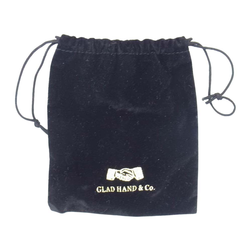 GLADHAND & Co. グラッドハンド BUTTON RING Heart SMALL ハート ボタン リング スモール シルバー系 11号【中古】